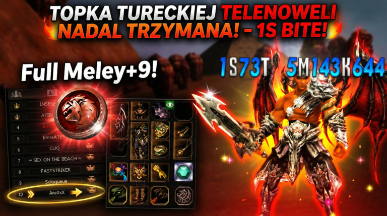 [#3] TURECKA TOPKA NADAL TRZYMANA! NIE ODPUSZCZAM – PIERWSZE 1S DMG – FULL MELEJKI+9