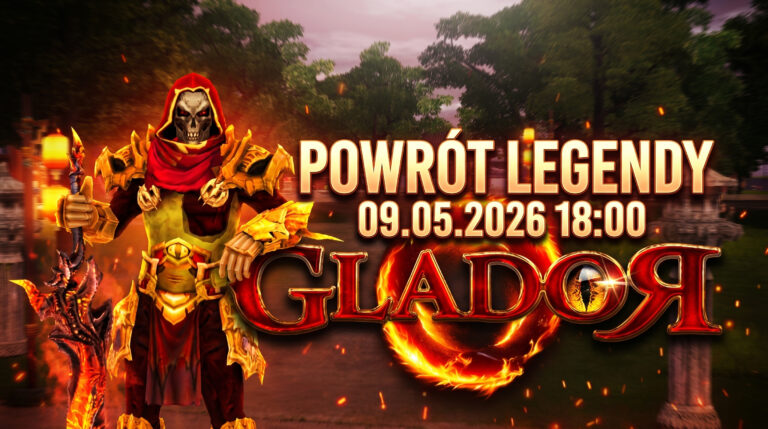 GladoR – ZAPOWIEDŹ POWROTU LEGENDY SERWERÓW EASY!