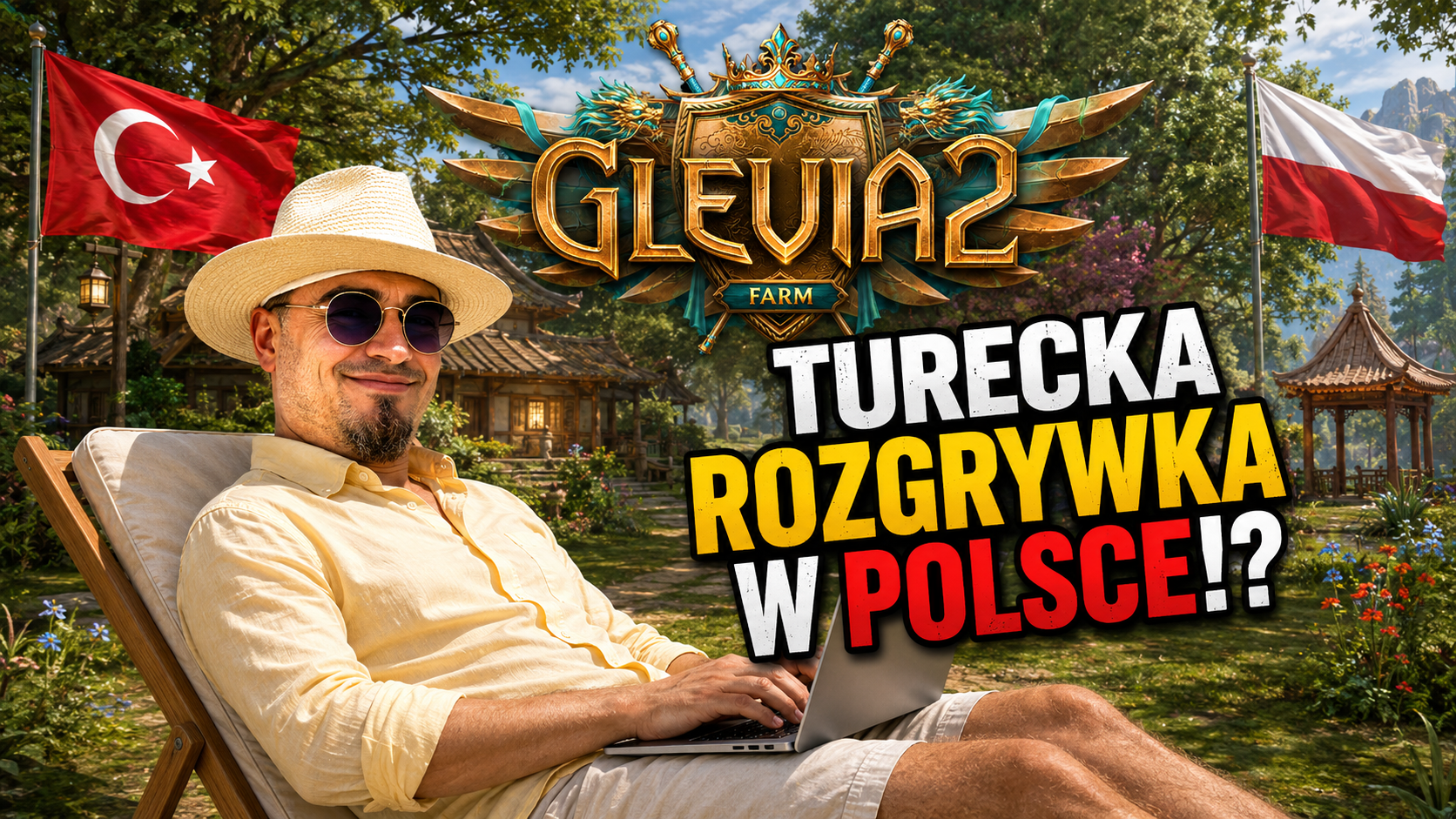 Glevia2 FARM – TURECKA POLSKA NAS WITA! – PIERWSZY PRAWILNY POLSKI TURAS!