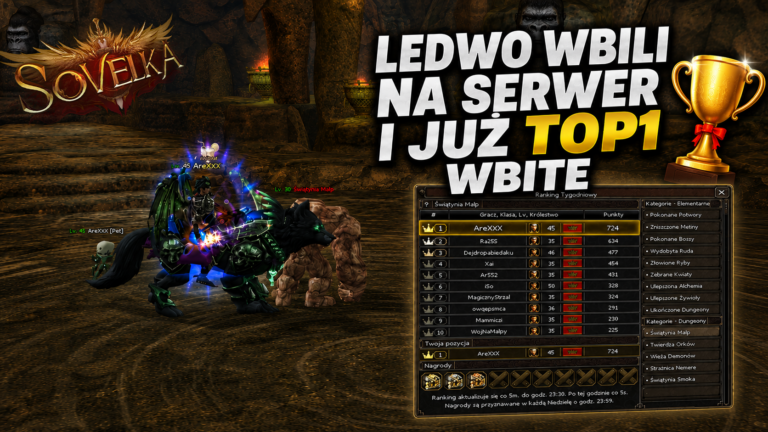 [#02] Sovelka – LEDWO WBILI I JUŻ TOPKA ZDOBYTA – ZAROBEK Z 12H NA MAŁPIE